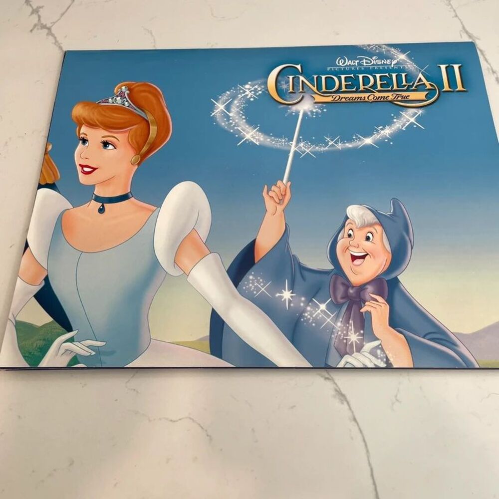 Disney Vintage Cinderella Lithographs (4) Matted Original Packing